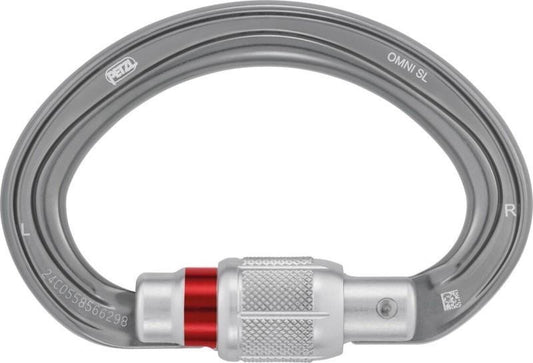 Omni Carabiner - Screw-Lock - gray 1