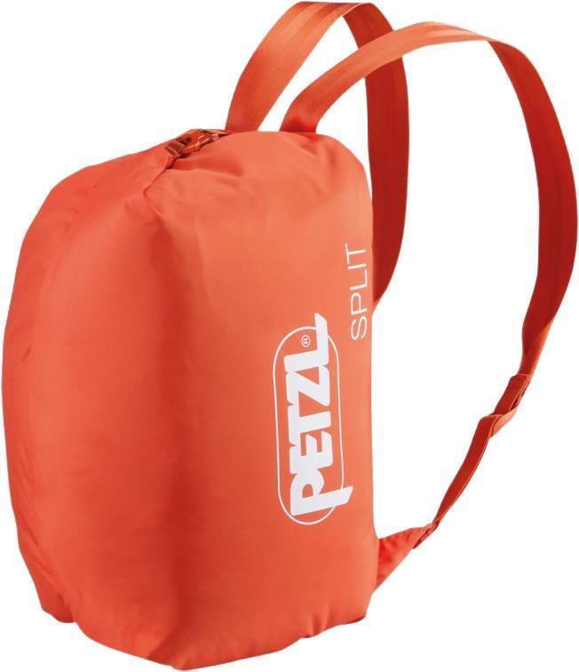 Split Rope Bag - Red / Orange 1