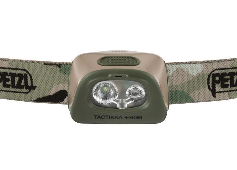 Tactikka+ RGB Headlamp, 350 Lumens, Red-Green-Blue Lighting - Camo 2