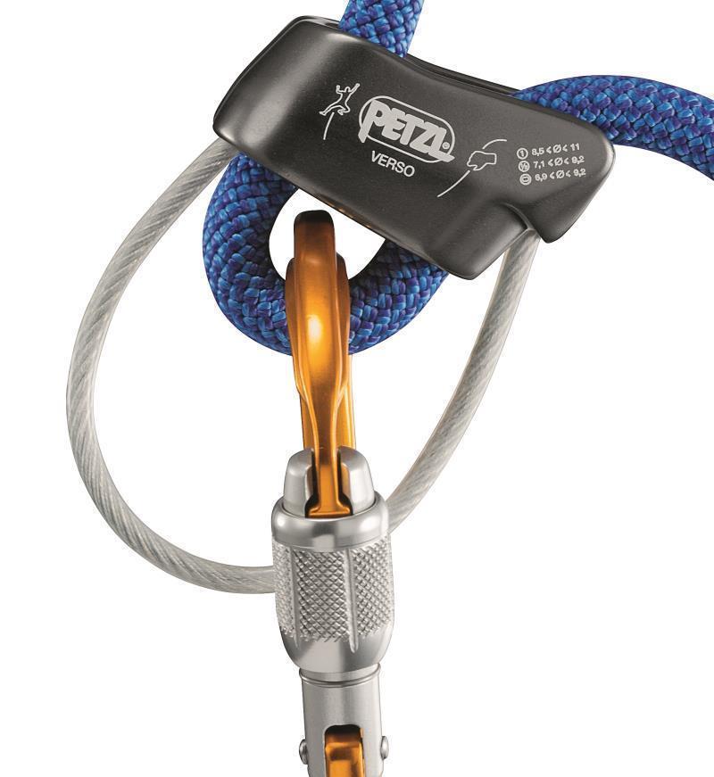 Verso Belay / Rappel Device - Gray 4