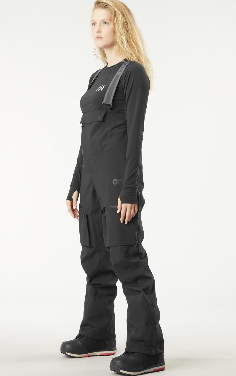 Aeron 3L Bib Pants - Womens - Black 3