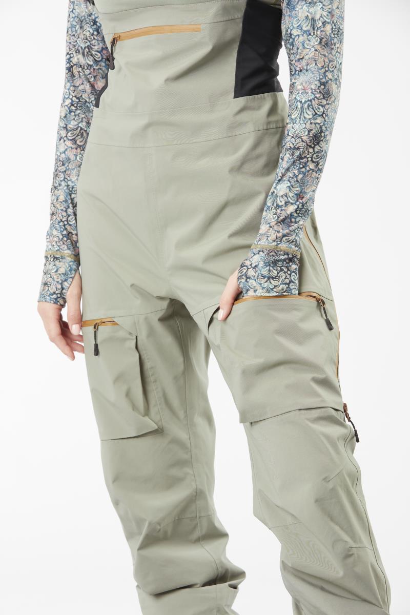 Allea 3L Xpore Bib Pants - Womens - Shadow 5
