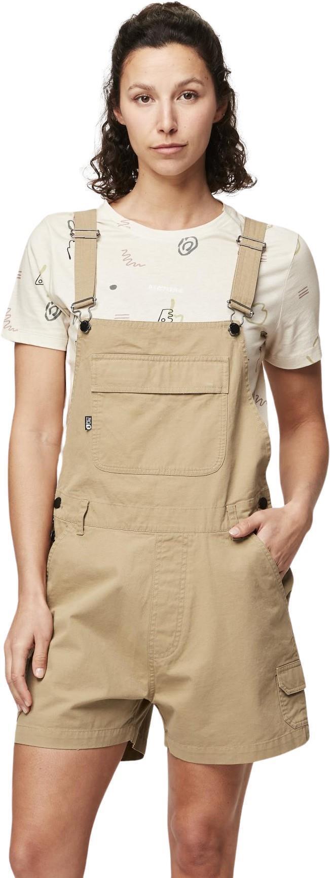 Baylee Overalls - Womens - Dark Stone 1