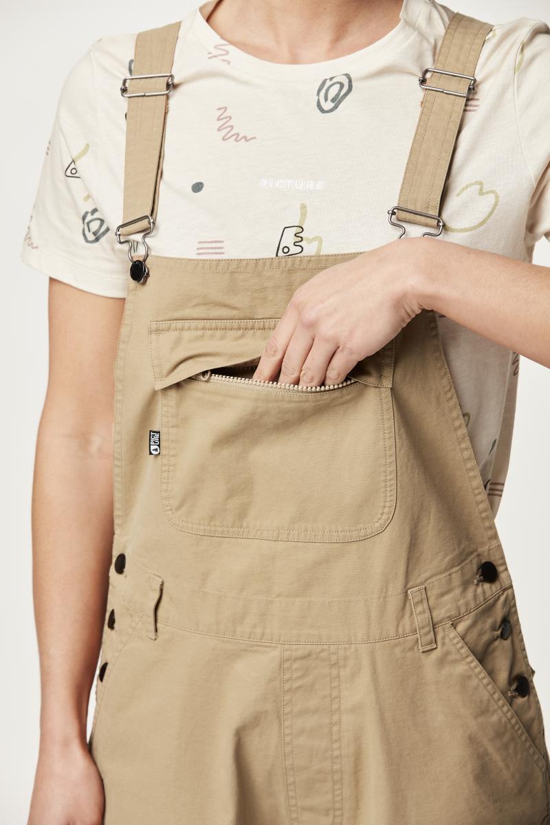 Baylee Overalls - Womens - Dark Stone 6