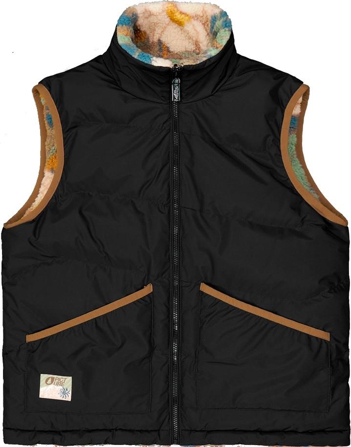 Hylla Rev Vest - Womens - black timeless flower 1