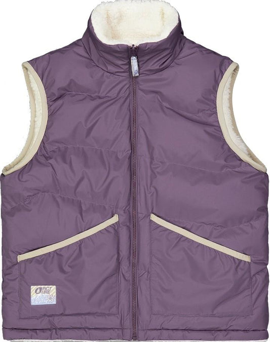 Hylla Rev Vest - Womens - grape jam tofu 1