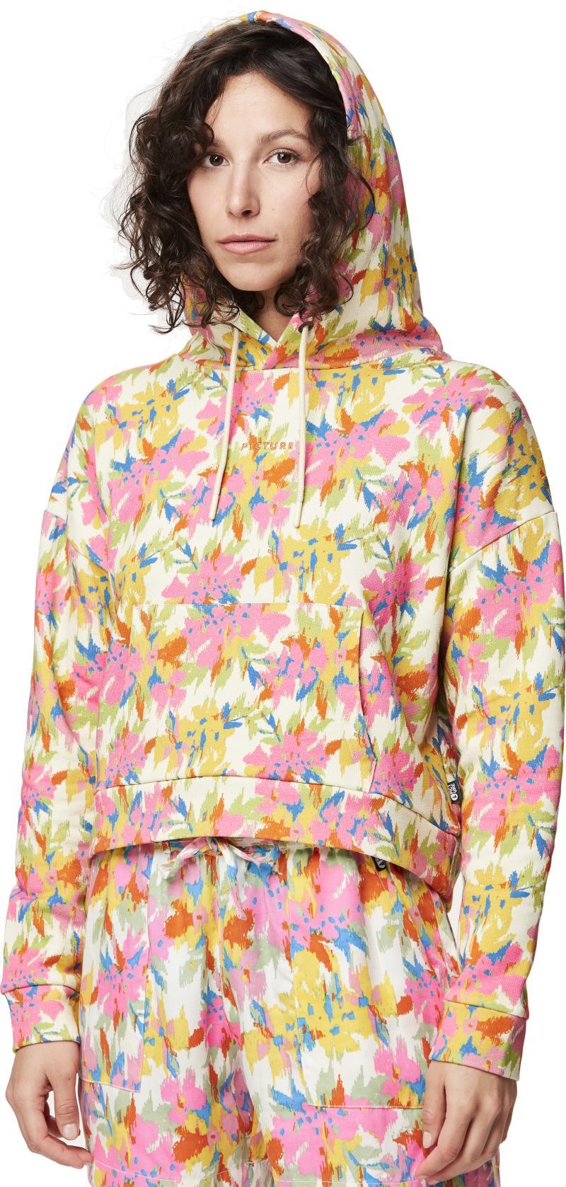 Neris Crop Hoodie - Womens - Alstro Print 1