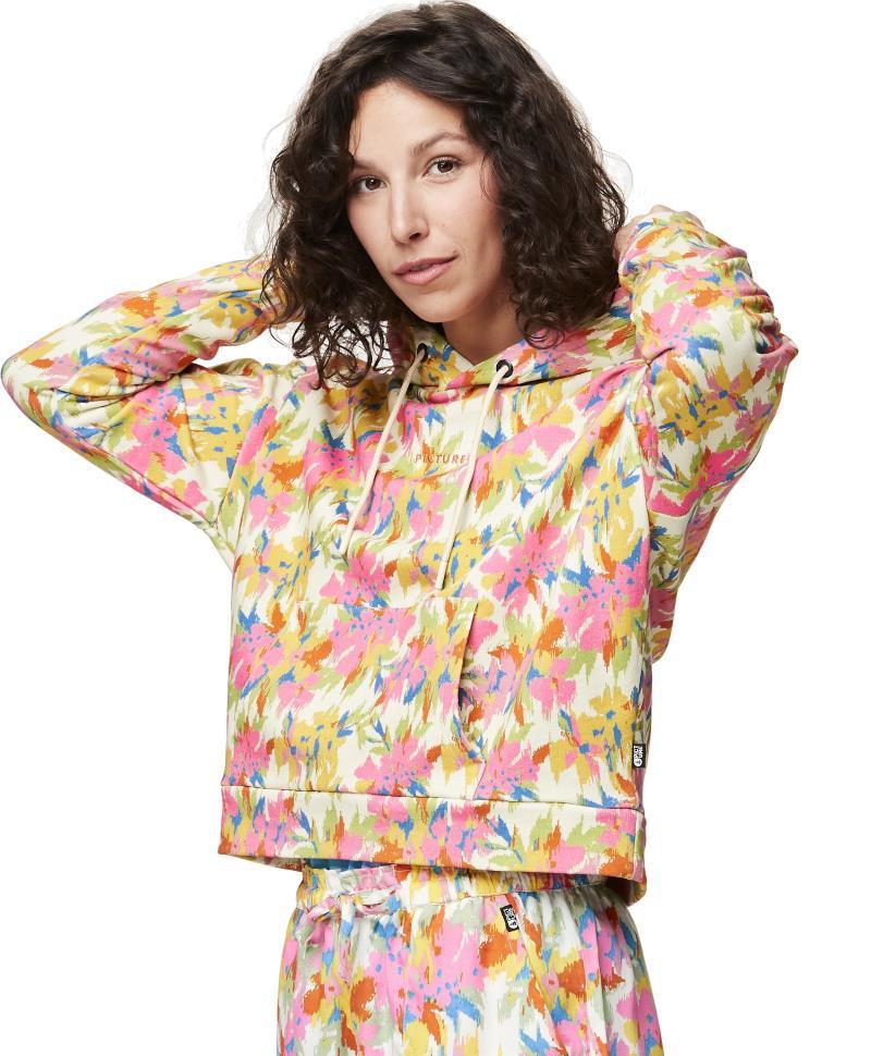 Neris Crop Hoodie - Womens - Alstro Print 3