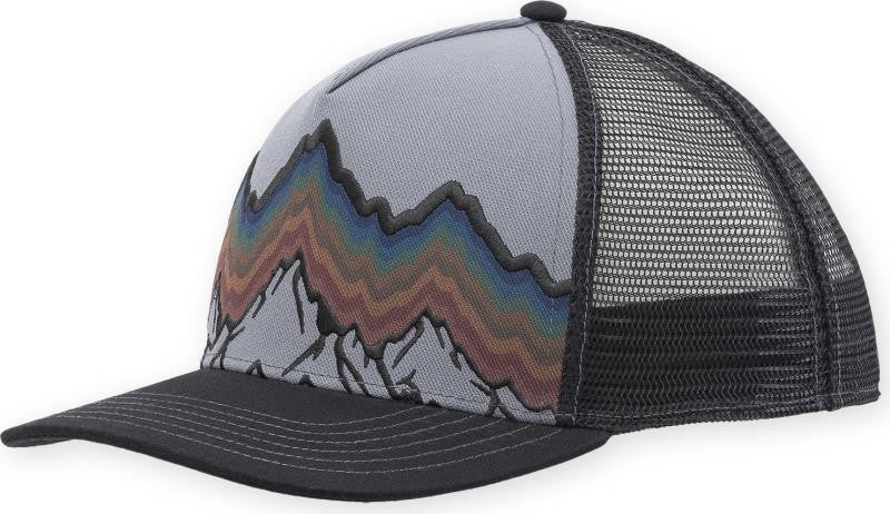Alpine Trucker Hat - Mens - grey 1