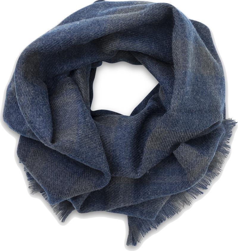 Barlow Scarf - Mens - navy 1