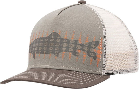 Basin Trucker Hat - Mens - coffee 1