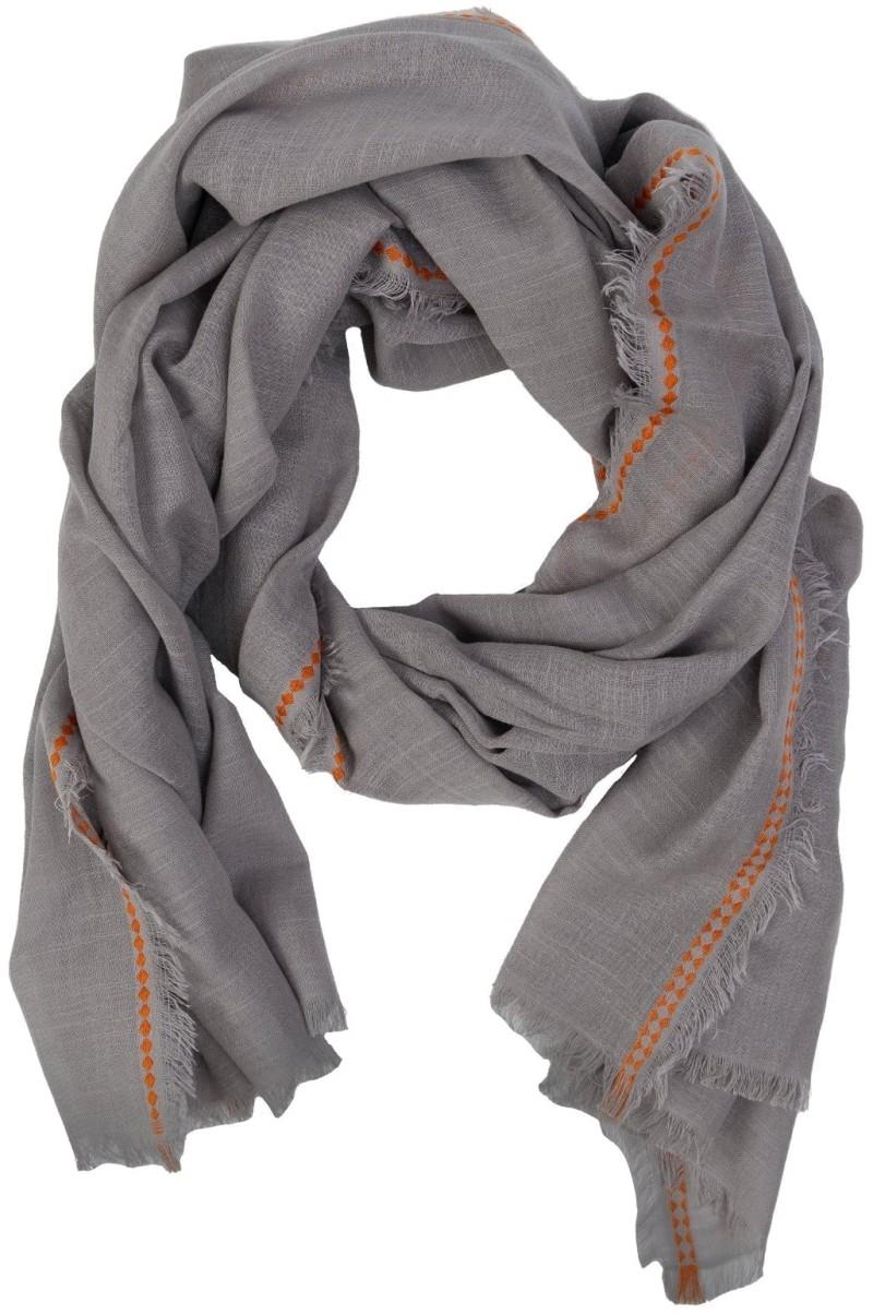Blakelyn Scarf - Womens - grey 1