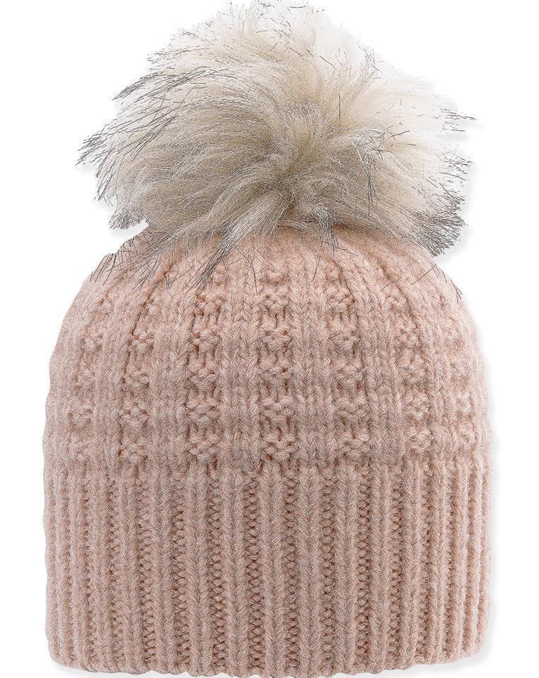 Cami Beanie - Womens - Blush 1