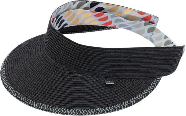 Cecily Visor - Womens - Jet 1
