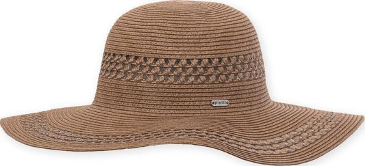 Chanda Straw Sun Hat - Womens - Brown 1