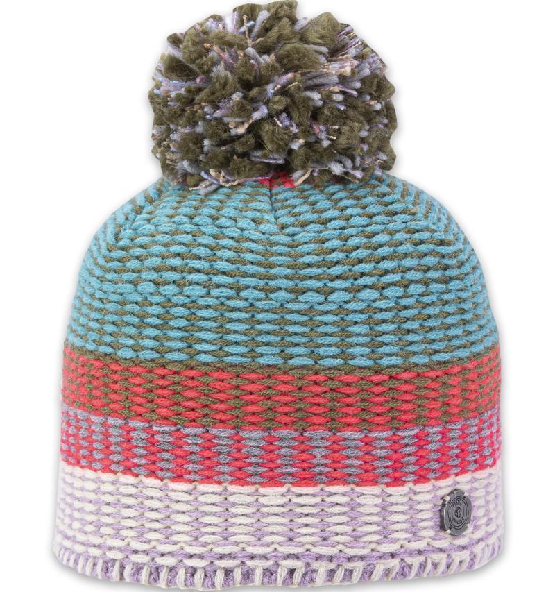 Circus Beanie - Womens - aqua 1