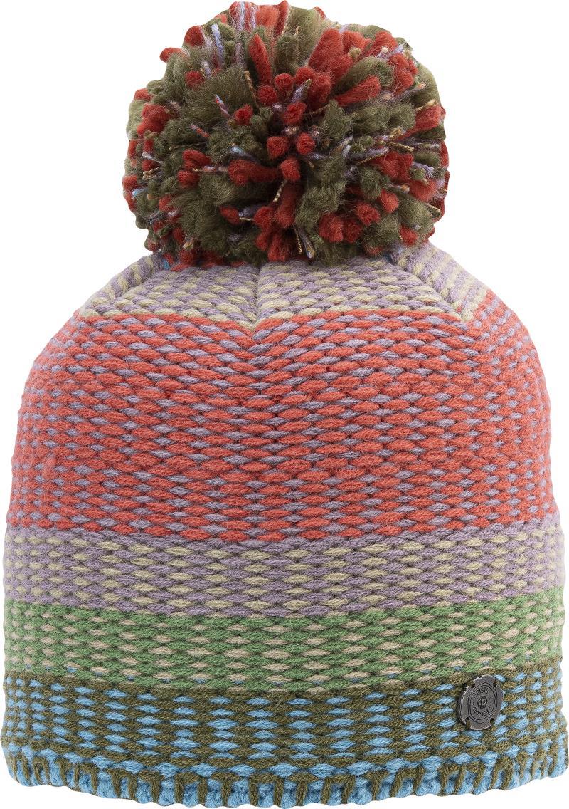 Circus Beanie - Womens - hibiscus 1