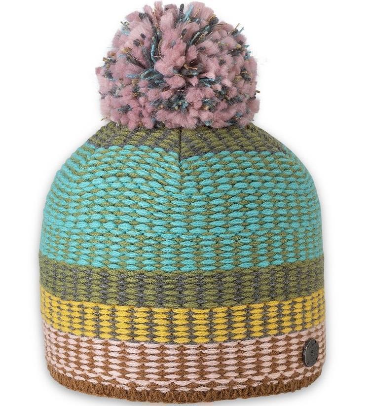 Circus Beanie - Womens - turquoise 1