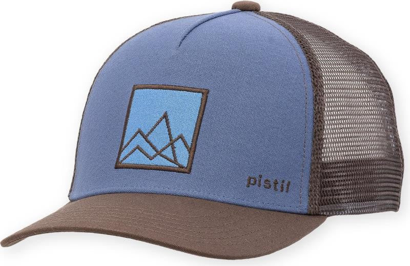 Crag Trucker Hat - Mens - blue 1