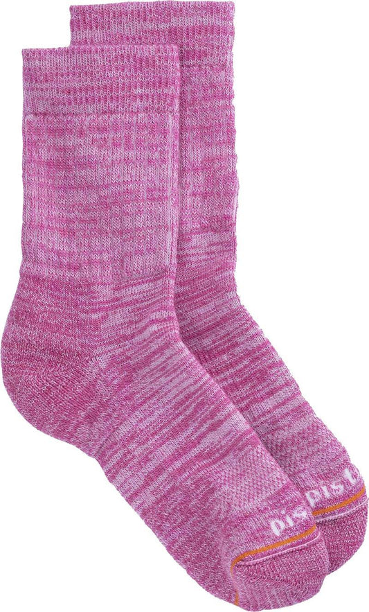 Dakota Crew Socks - Womens - Pink 1