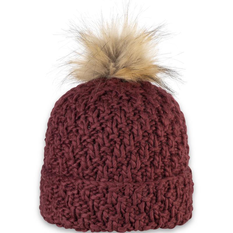 Diva Beanie - Womens - Raisin 1
