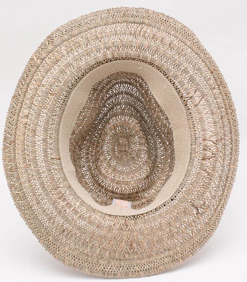 Dune Straw Cowgirl Sun Hat - Womens - Blush 2