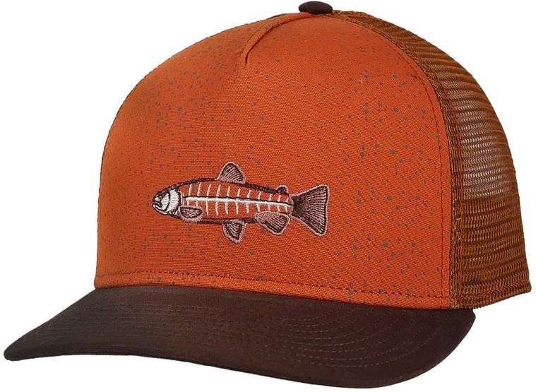 Earl Trucker Hat - Mens - rust 1