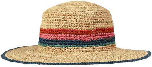 Elara Straw Sun Hat - Womens - natural 1