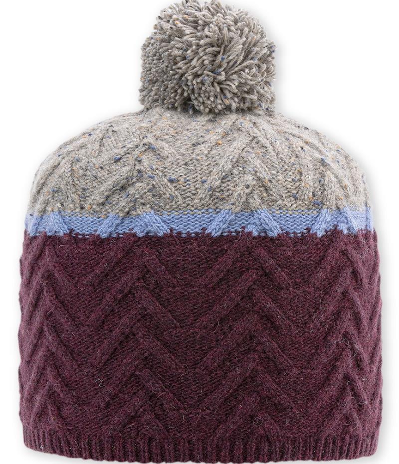 Estes Beanie - Womens - Plum 1