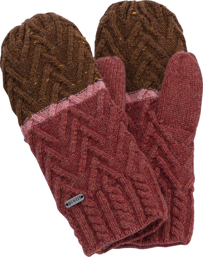 Estes Mittens - Womens - brown 1