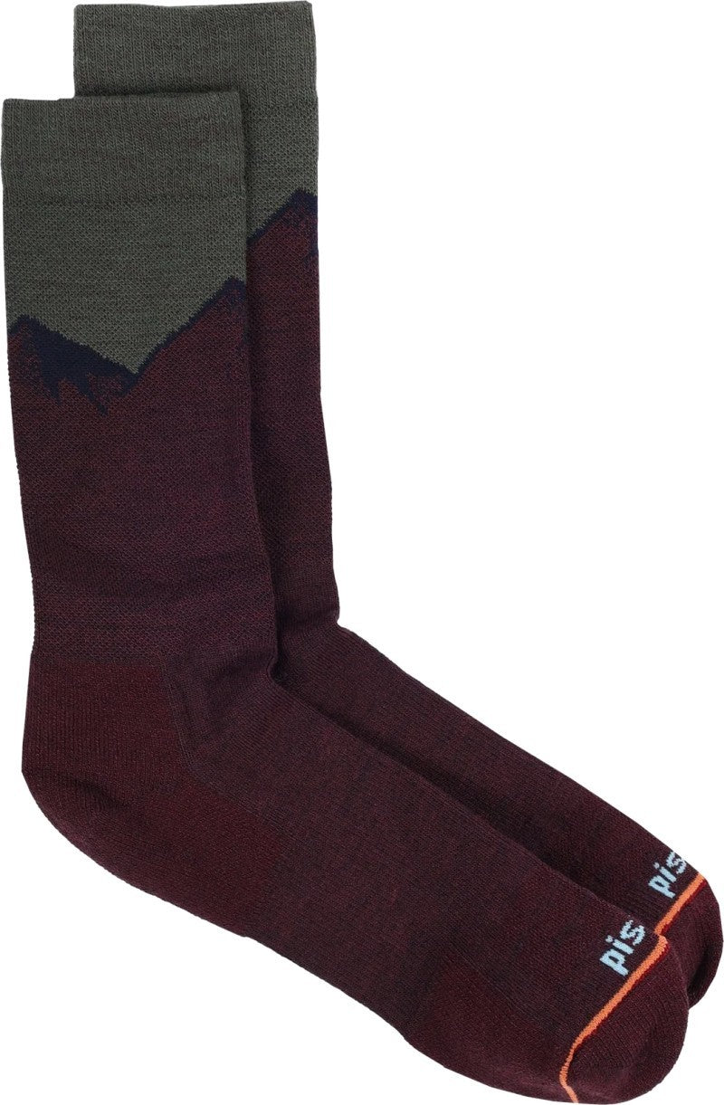 Ezekiel Crew Socks - Mens - maroon 1