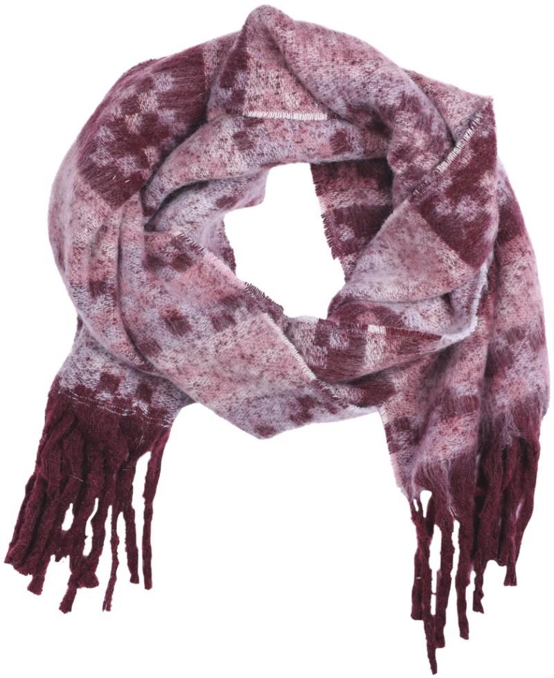 Fawn Scarf - Womens - plum 1