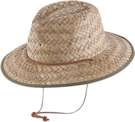 Fiji Straw Sun Hat - Mens - natural 1