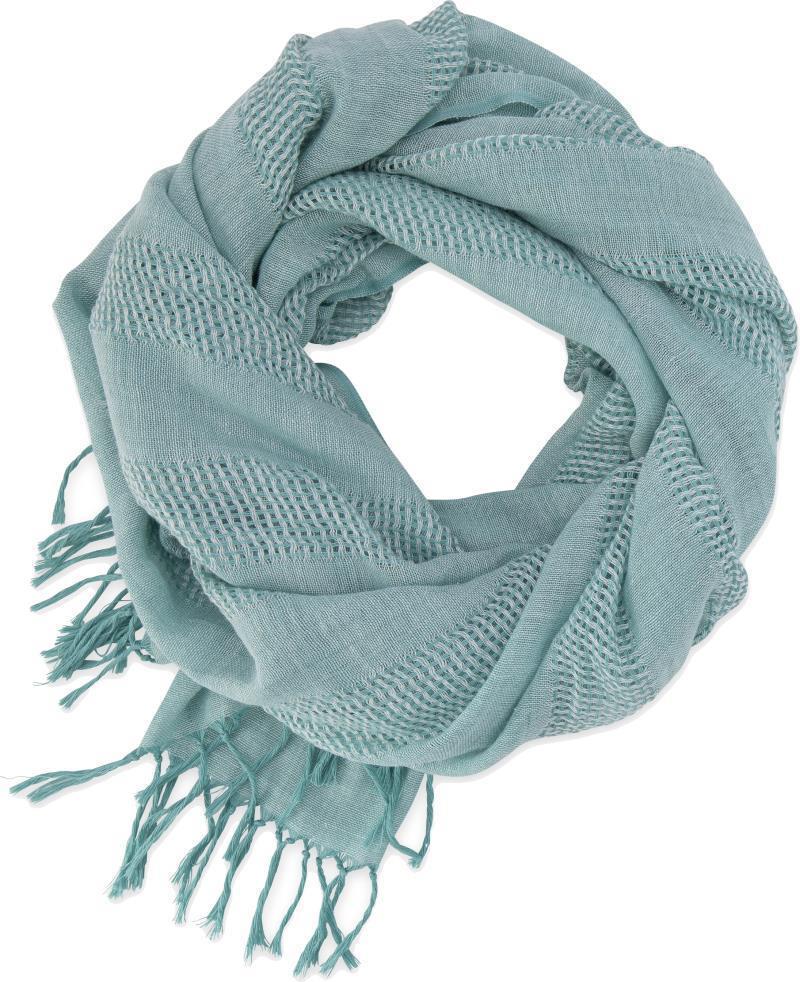 Gypsy Scarf - Womens - aqua 1