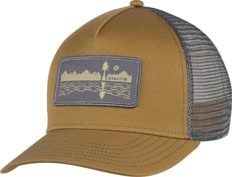 Hawk Trucker Hat - Mens - Camel 1