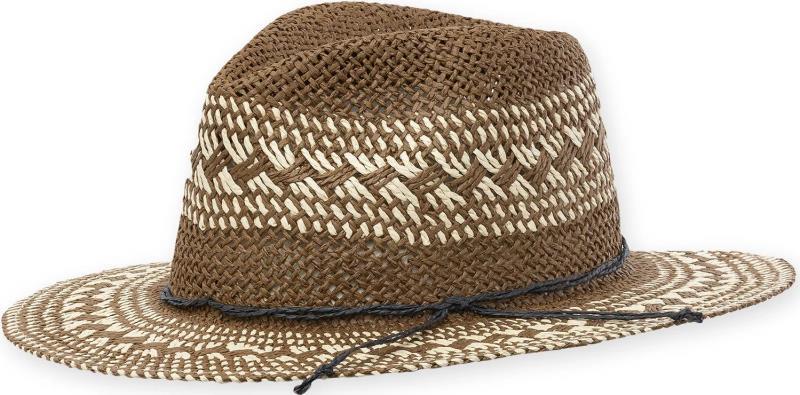 Hayden Straw Sun Hat - Womens - Brown 1