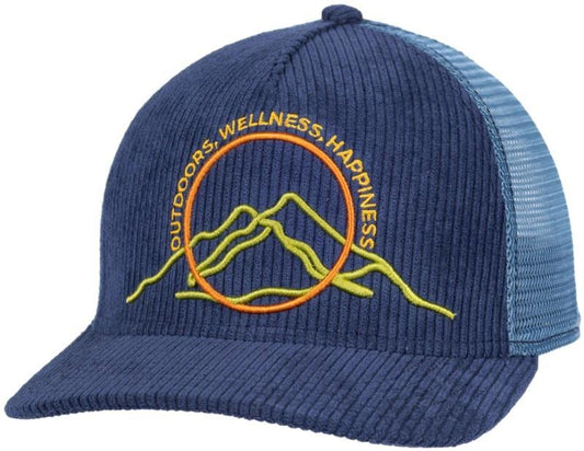 Holli Trucker Hat - Womens - blue 1
