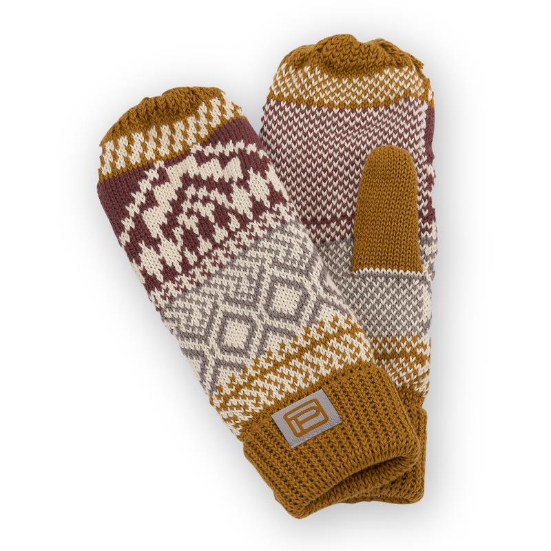 Isabetta Mittens - Womens - rose 1