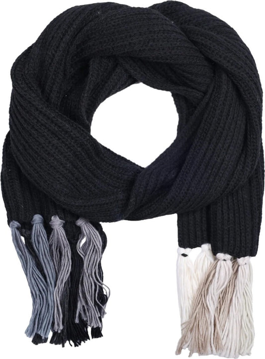 Isla Scarf - Womens - black 1