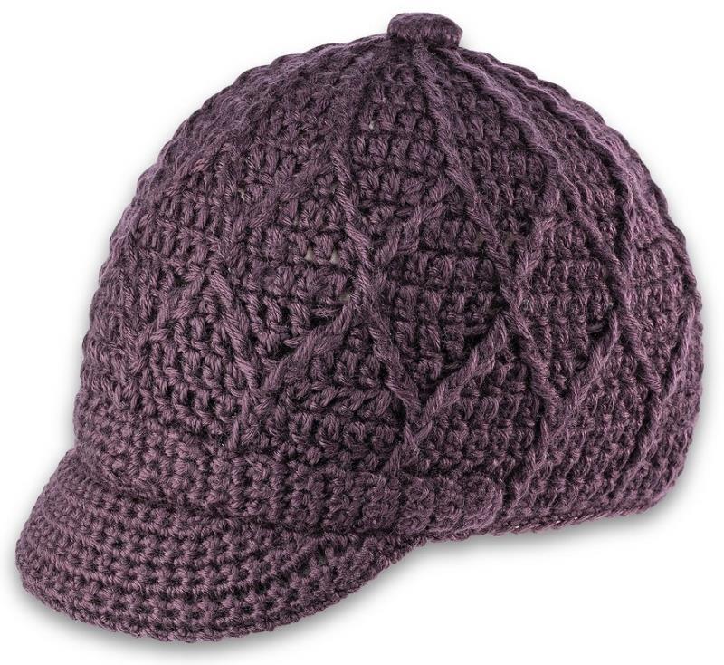 Jax Beanie - Womens - Plum 1
