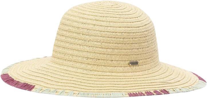 Joni Straw Sun Hat - Womens - Berry 1