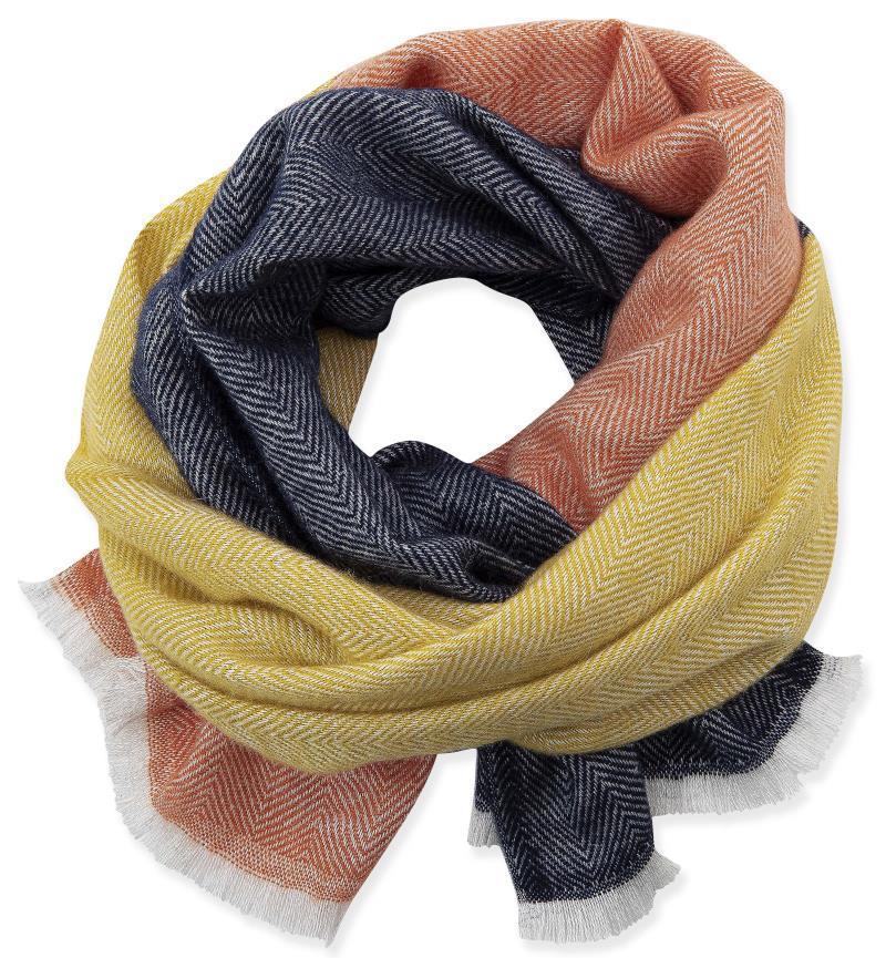 Kin Scarf - Womens - citrus 1