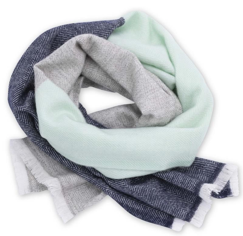 Kin Scarf - Womens - mint 1