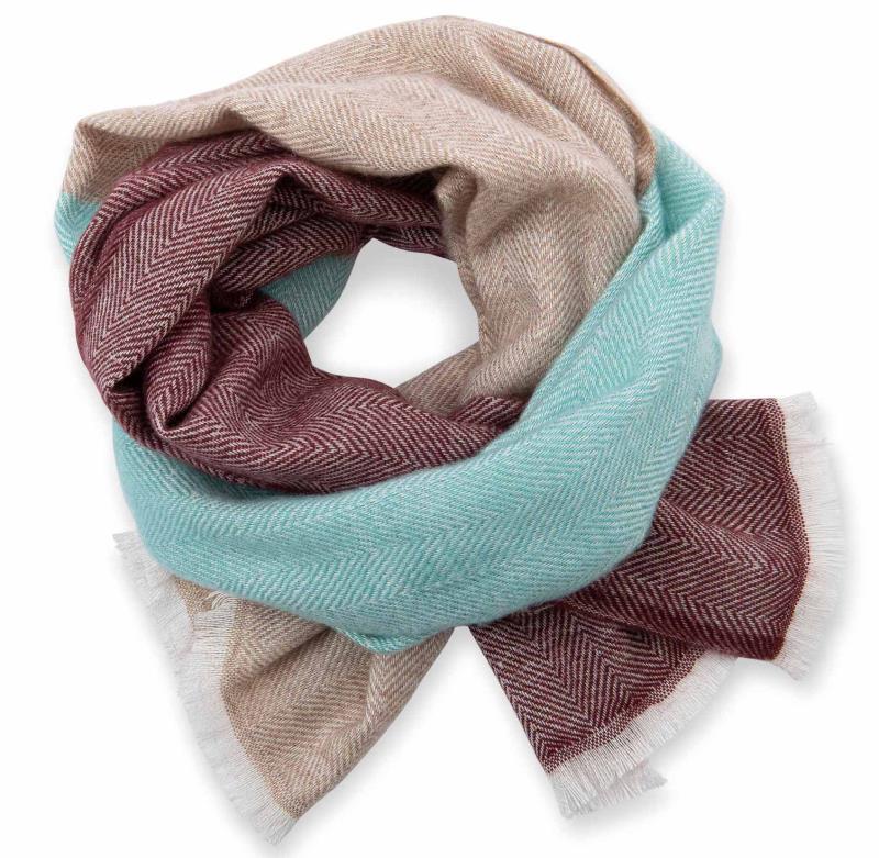 Kin Scarf - Womens - raisin 1