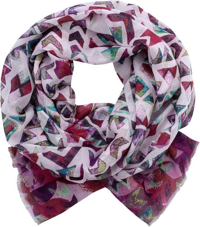 Leah Scarf - Womens - Berry 1