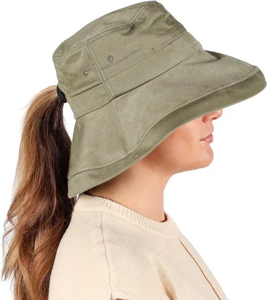 Leigh Sun Hat - Womens - sage 1