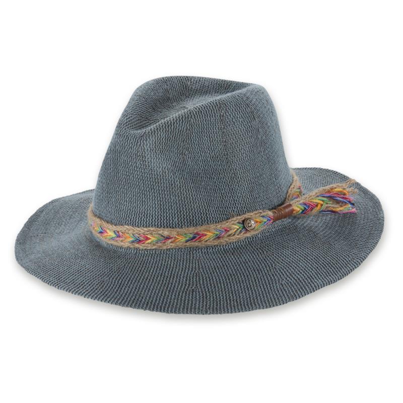 Luka Cowgirl Sun Hat - Womens - Denim 1