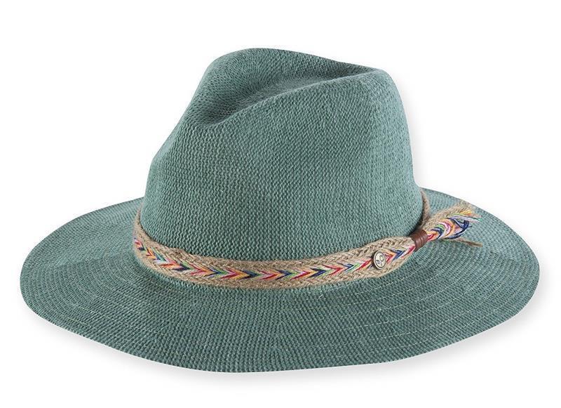 Luka Cowgirl Sun Hat - Womens - Jade 1