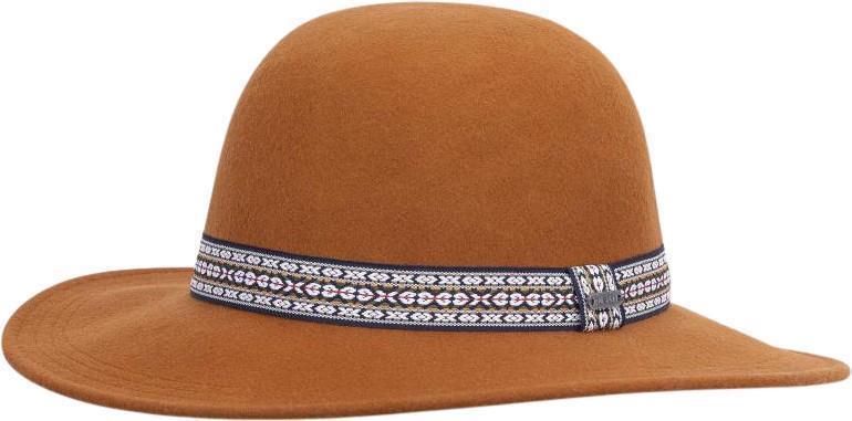 Marlowe Wide Brim - Womens - rust 1