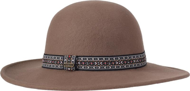 Marlowe Wide Brim - Womens - taupe 1